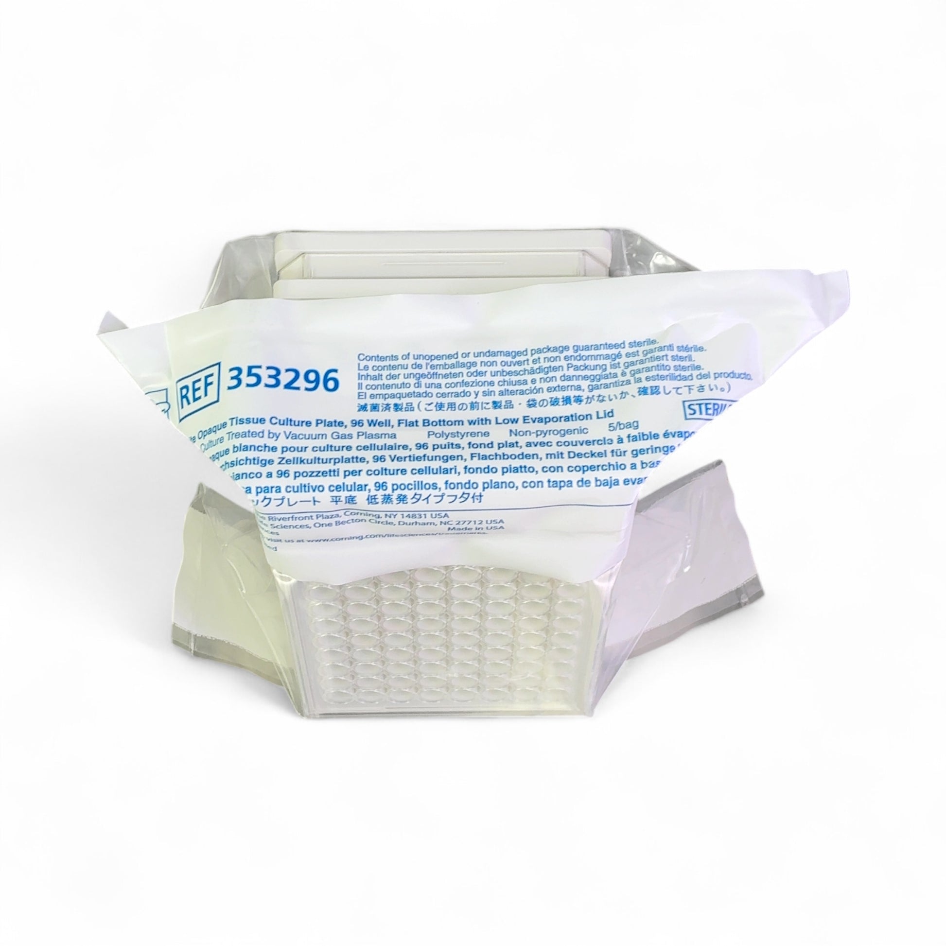 Corning Falcon 353296 96 Well White Opaque Tissue Culture Plate NEW OPEN BOX | Ships Fast from Mr. Scientific - Image 8