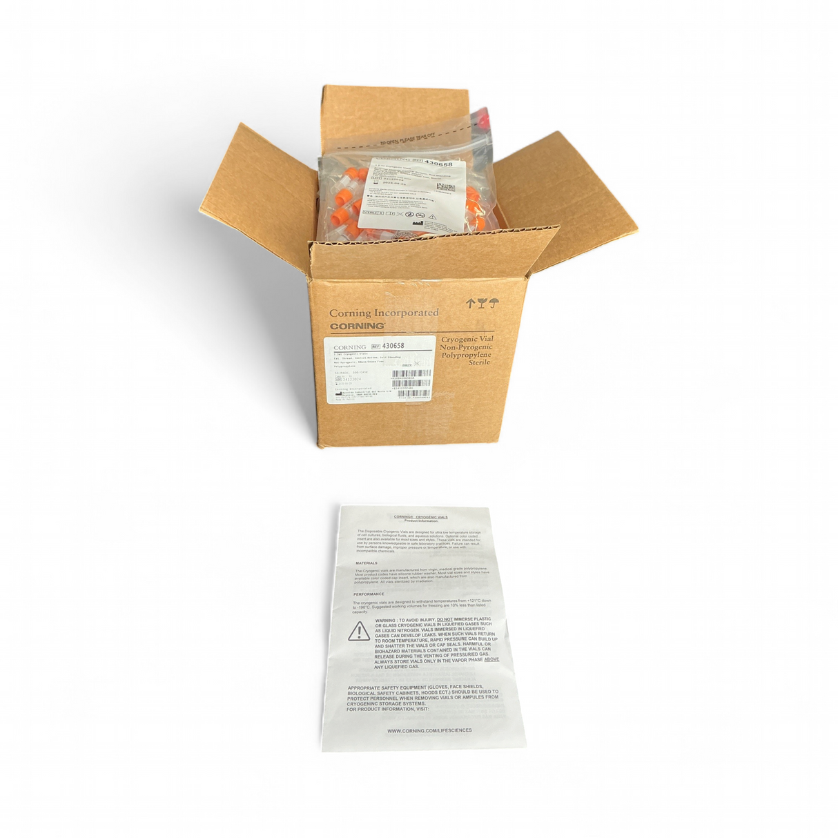 Corning Inc. Cryogenic Vials 430658 1.2 mL (Best Offer!) | Ships Fast from Mr. Scientific - Image 4