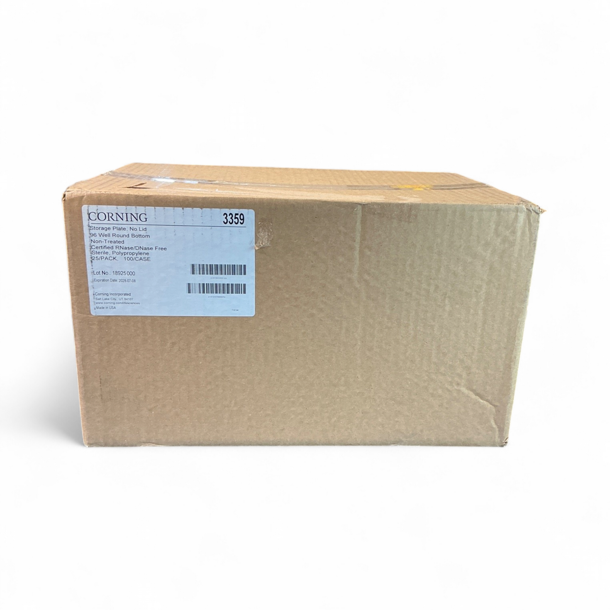 Corning Storage Plate 3359 96-Well Plates 100/case - Image 2