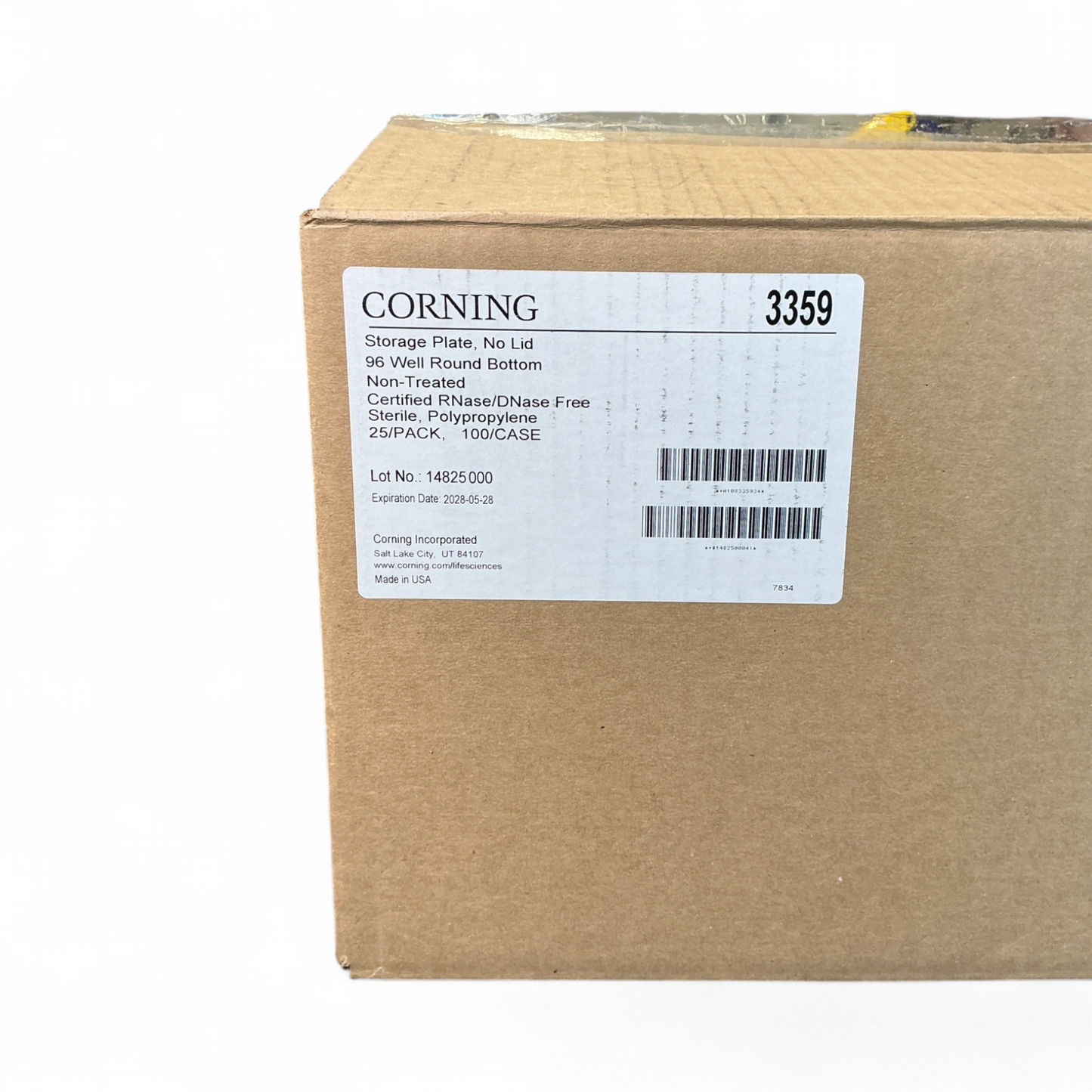 Corning Storage Plate 3359 96-Well Plates 100/case - Image 8