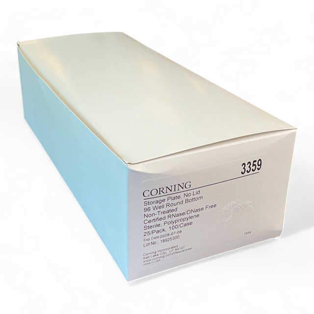 Corning Storage Plate, No Lid 3359 96 Well Round Bottom - Image 1