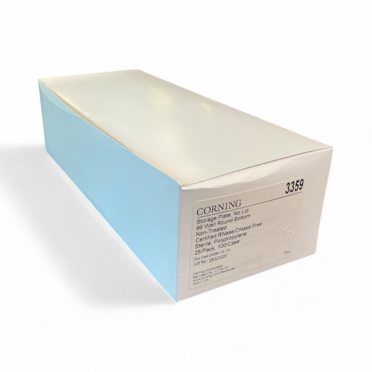Corning Storage Plate, No Lid 3359 96-Well Round Bottom - Image 1
