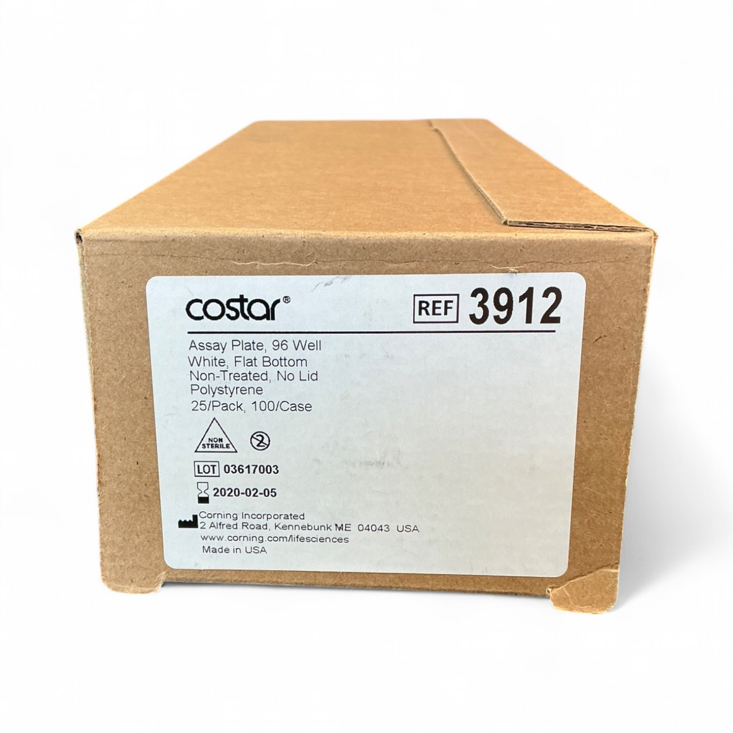 Costar Corning Assay Plate, No Lid 3912 96 Well Flat Bottom - Image 6