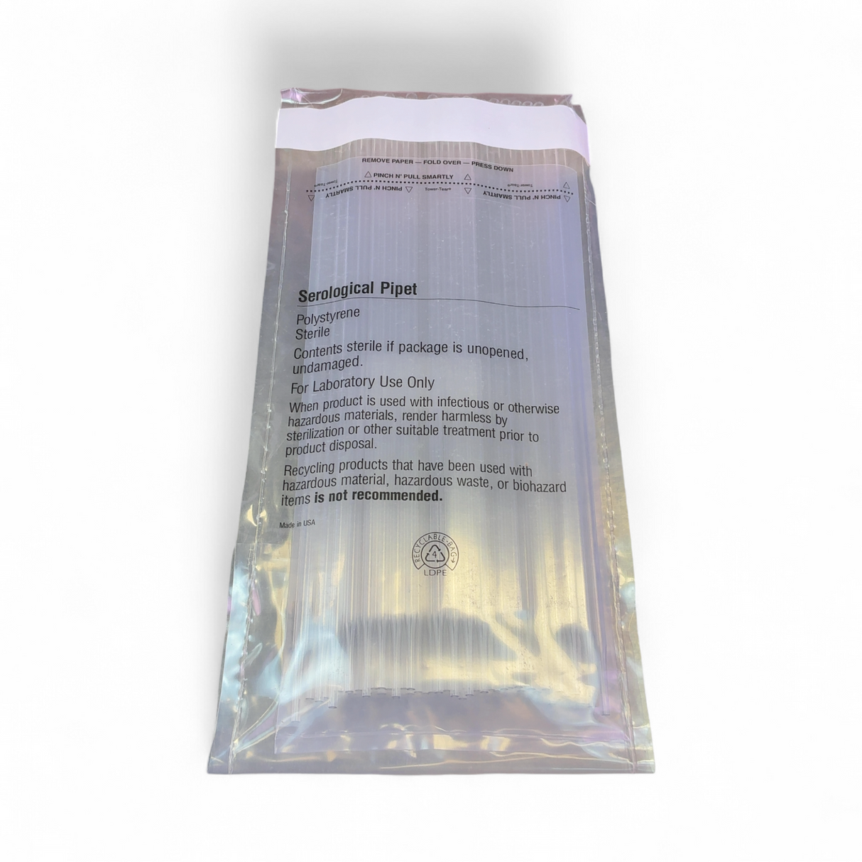 Costar Disposable Polystyrene Serological Pipettes 1mL in 1/100mL - 1000/cs (BO!) | Safe & Secure Shipping - Image 2