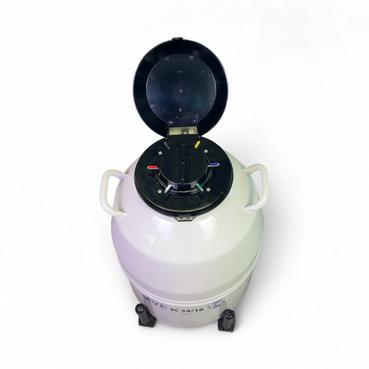 Cryoport MVE Biological Solutions XC 34/18 Liquid Nitrogen Storage Tank 10743027 | Ships Fast from Mr. Scientific - Image 2
