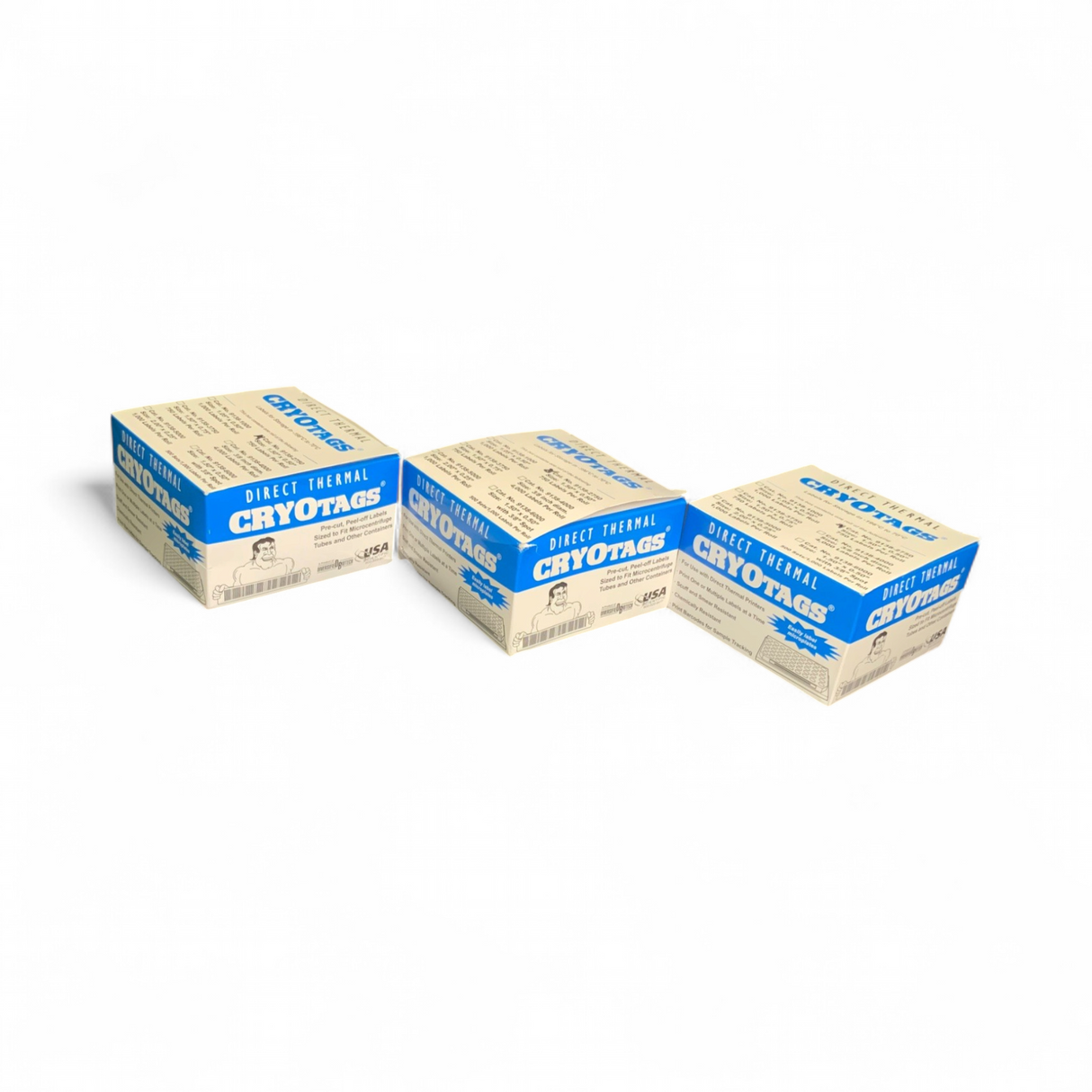 CryOTags Labels 9138-2750 1.50” x 0.50” 750 labels/box - Image 11
