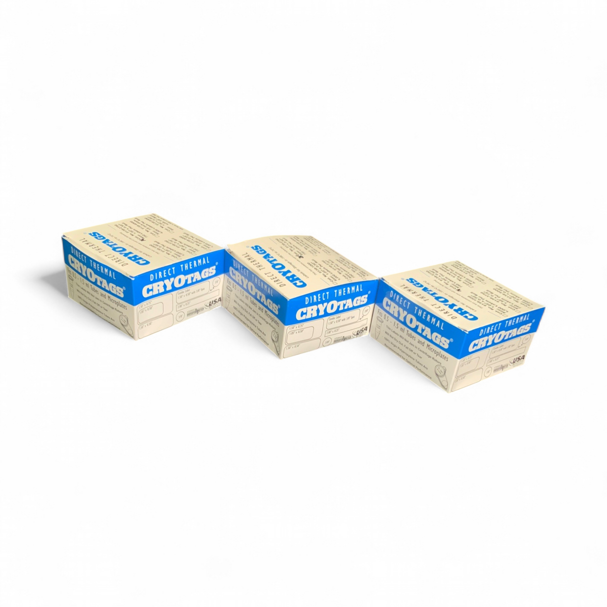 CryOTags Labels 9138-2750 1.50” x 0.50” 750 labels/box - Image 13