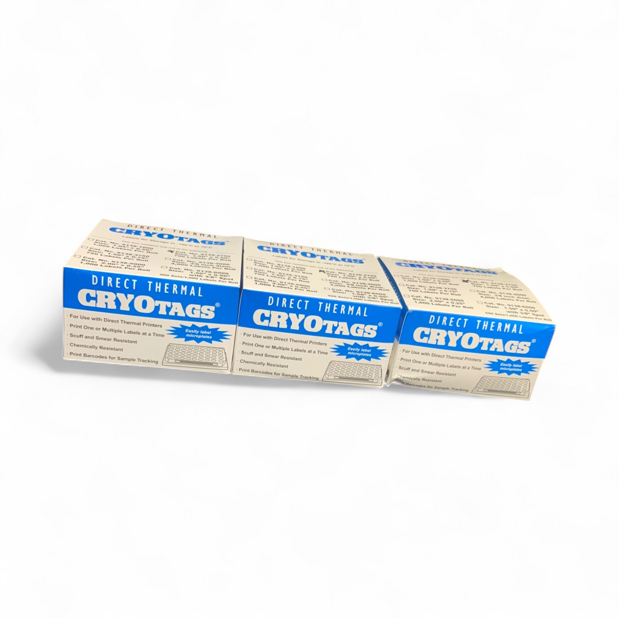 CryOTags Labels 9138-2750 1.50” x 0.50” 750 labels/box - Image 3