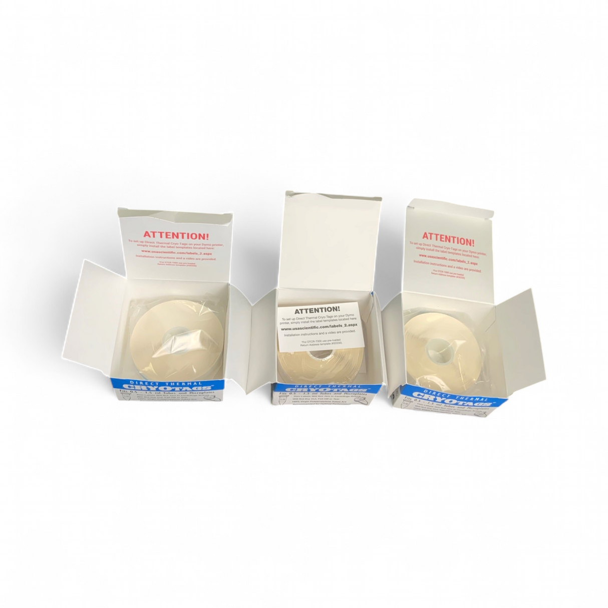 CryOTags Labels 9138-2750 1.50” x 0.50” 750 labels/box - Image 4