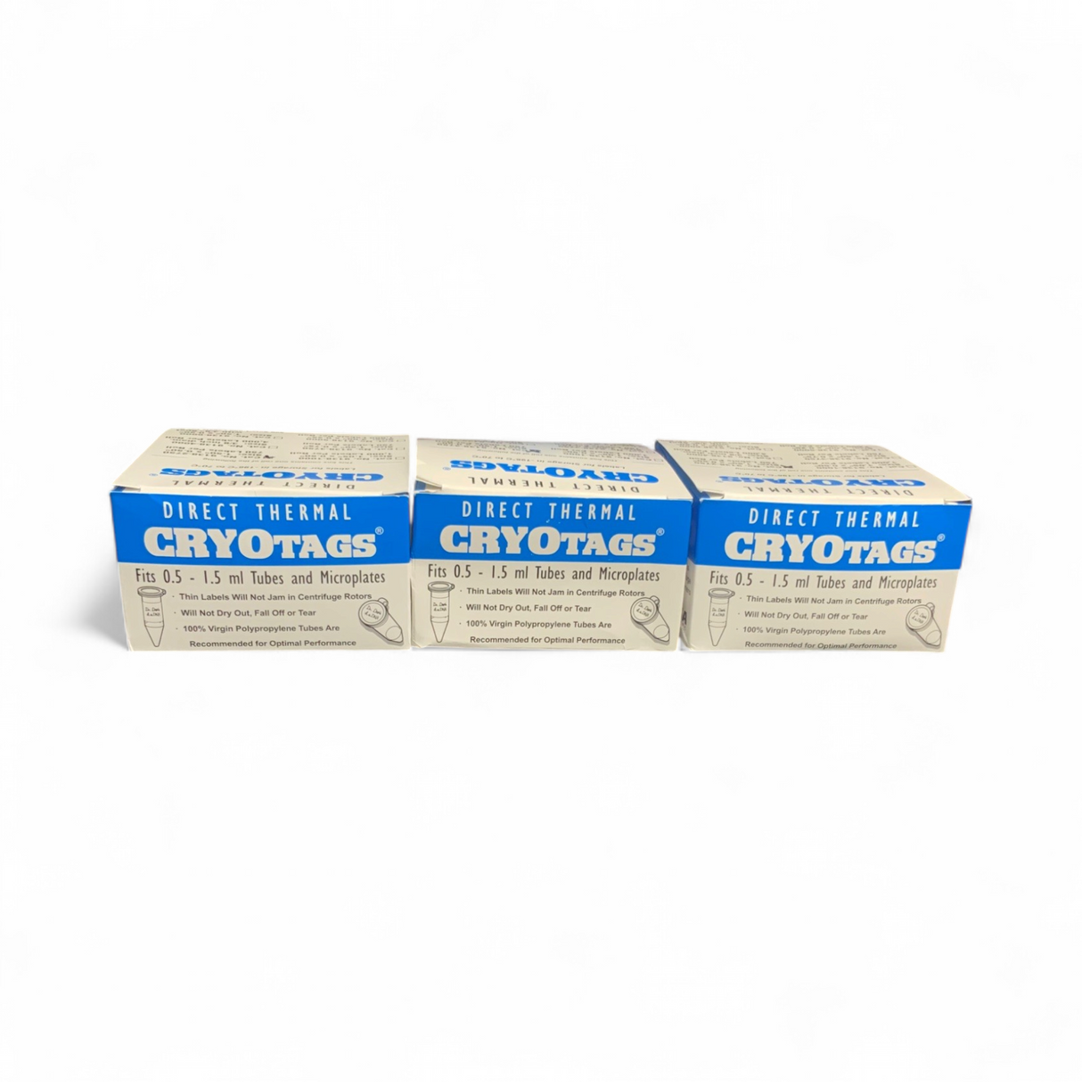 CryOTags Labels 9138-2750 1.50” x 0.50” 750 labels/box - Image 7