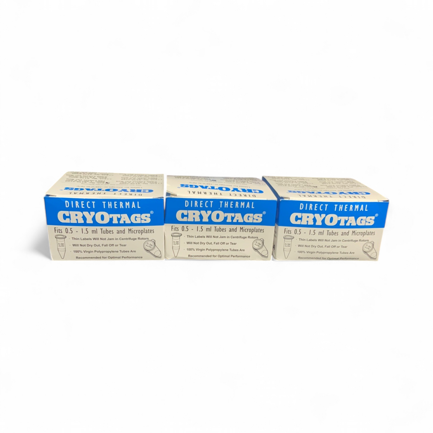 CryOTags Labels 9138-2750 1.50” x 0.50” 750 labels/box - Image 7
