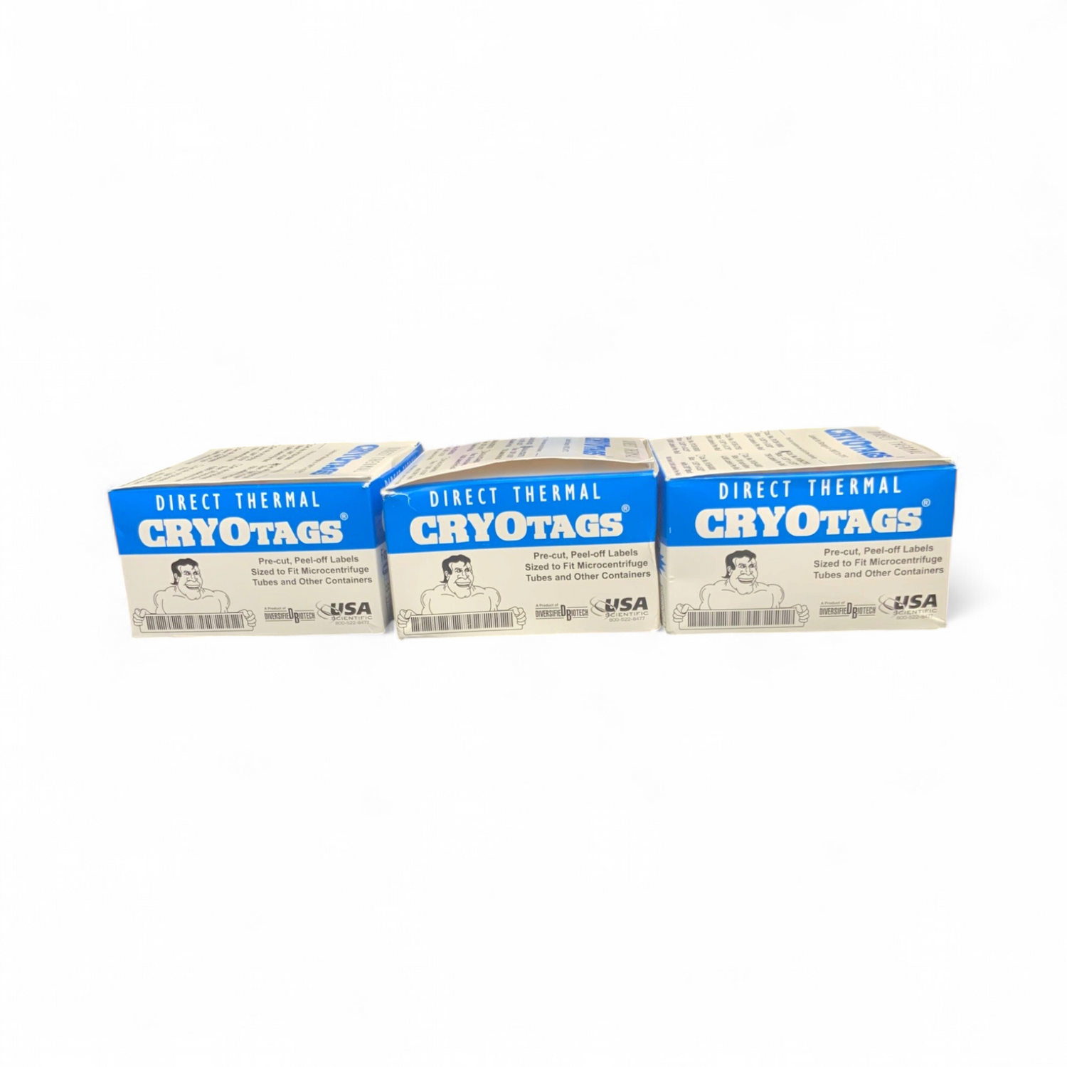 CryOTags Labels 9138-2750 1.50” x 0.50” 750 labels/box - Image 8