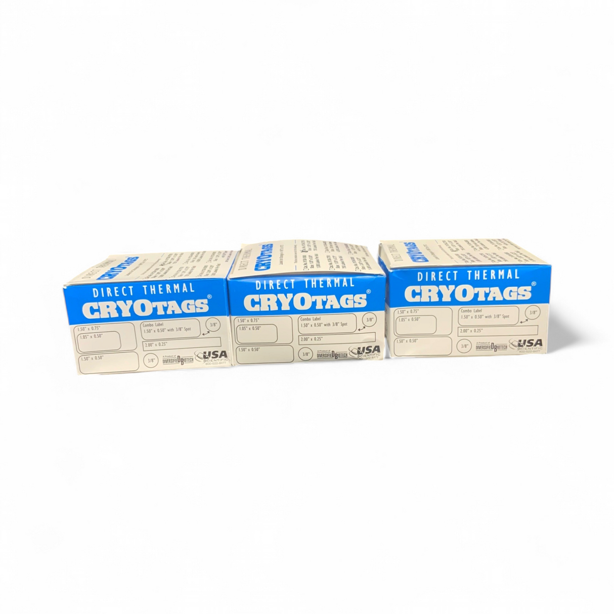 CryOTags Labels 9138-2750 1.50” x 0.50” 750 labels/box - Image 9