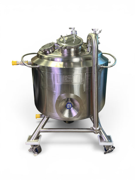 DCI Inc Genentech Custom 150L Stainless Steel Process Tank JS3665 (BO!) | Safe & Secure Shipping - Image 12