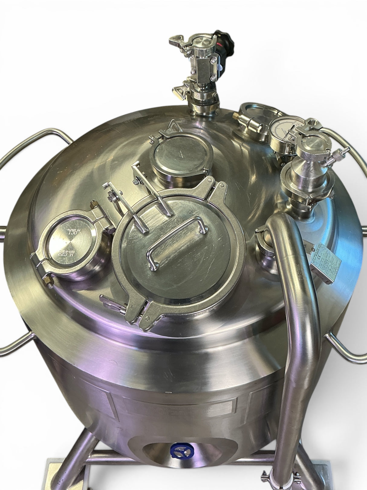 DCI Inc Genentech Custom 150L Stainless Steel Process Tank JS3665 (BO!) | Safe & Secure Shipping - Image 14