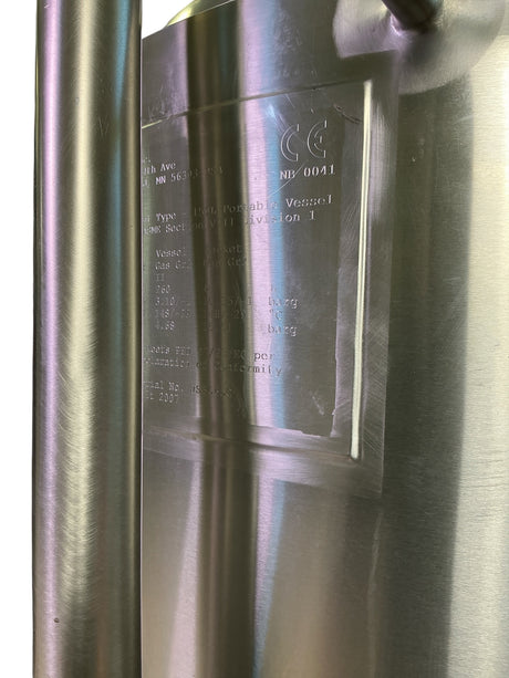 DCI Inc Genentech Custom 150L Stainless Steel Process Tank JS3665 (BO!) | Safe & Secure Shipping - Image 17