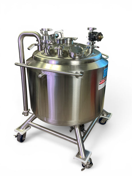 DCI Inc Genentech Custom 150L Stainless Steel Process Tank JS3665 (BO!) | Safe & Secure Shipping - Image 20