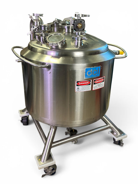 DCI Inc Genentech Custom 150L Stainless Steel Process Tank JS3665 (BO!) | Safe & Secure Shipping - Image 22