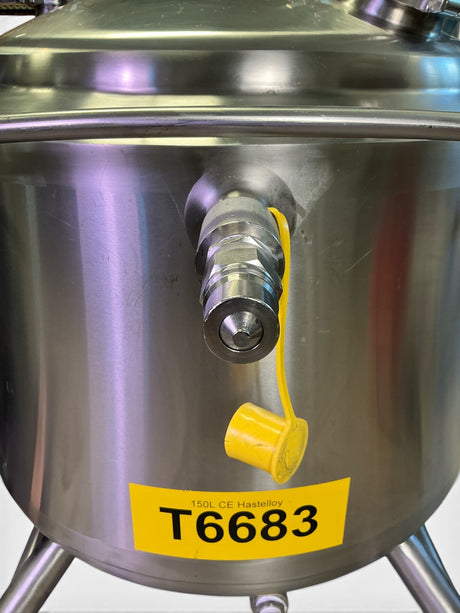 DCI Inc Genentech Custom 150L Stainless Steel Process Tank JS3665 (BO!) | Safe & Secure Shipping - Image 5