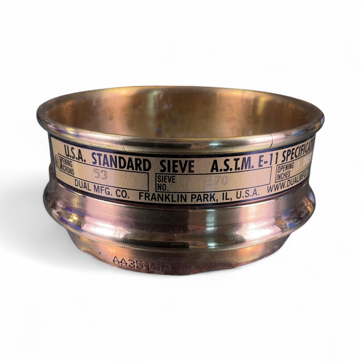 Dual MFG. CO. USA Standard Sieves - 850, 500, 355, 212, 106, 53 micron (BO!)  | Order Direct and Save - Image 8