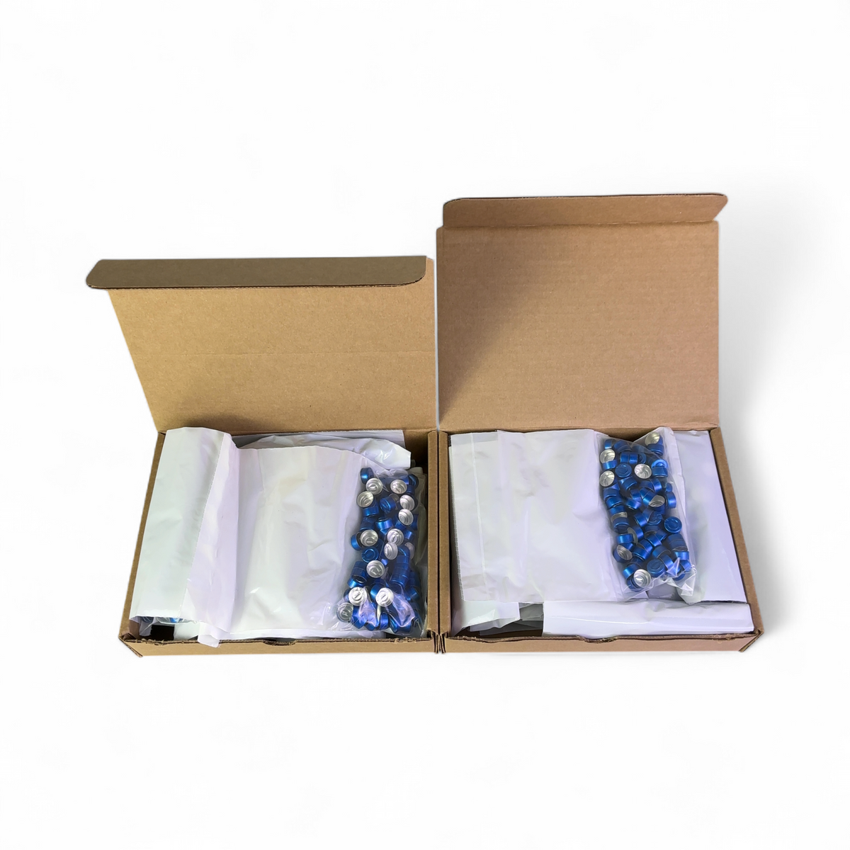 Duran Wheaton Kimble 13mm Aluminum Tear-Off Seals - 2 Cases of 1000x Units 224192-05 | Ships Fast from Mr. Scientific - Image 2