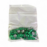 Duran Wheaton Kimble 13mm Green Tear-Off Aluminum Seals - 1700x Units 224192-07 | Order Direct and Save - Image 3