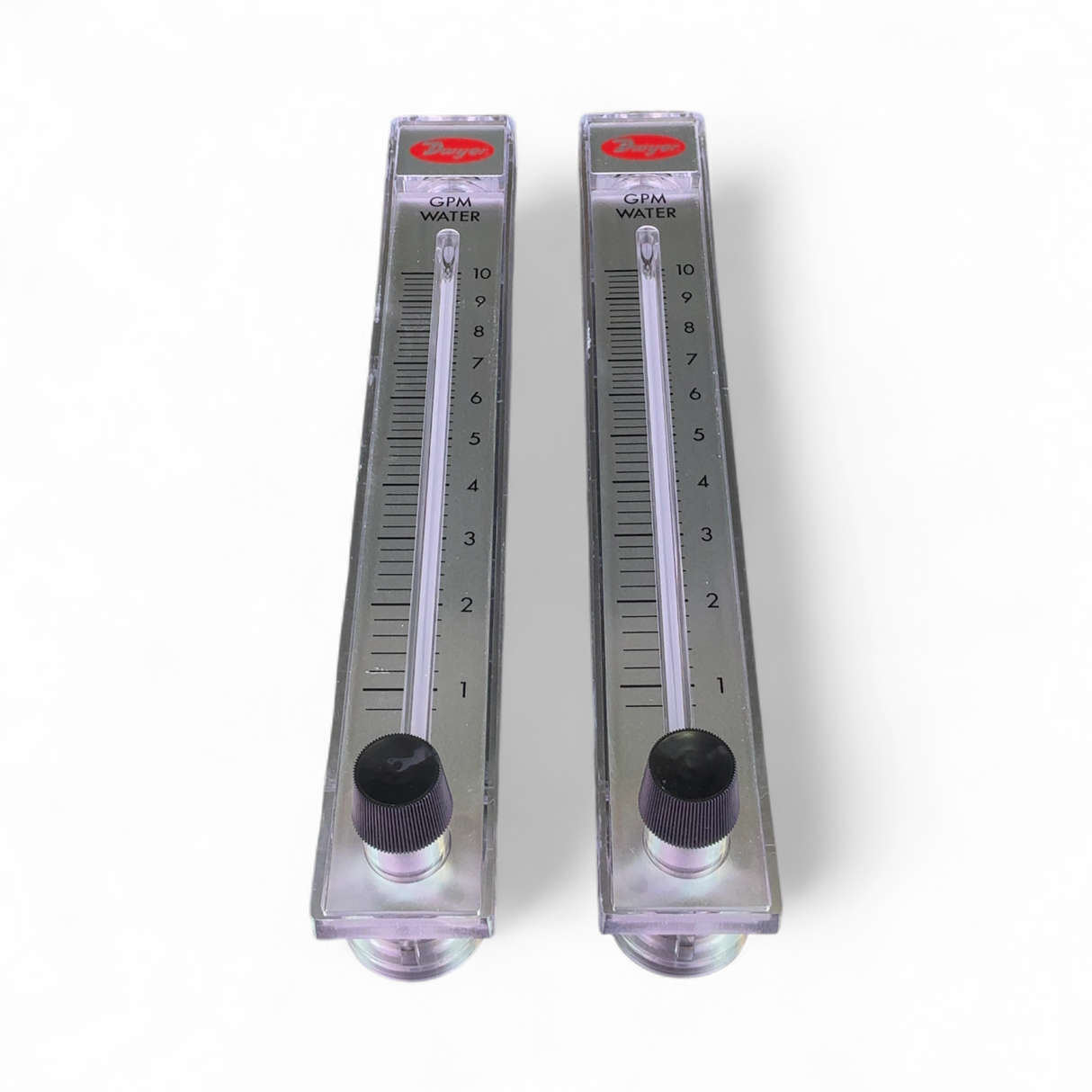 Dwyer Rate Master 10gpm Water Flowmeter Set of 2x RMC-145-SSV (Best Offer!) | Mr. Scientific - Image 2
