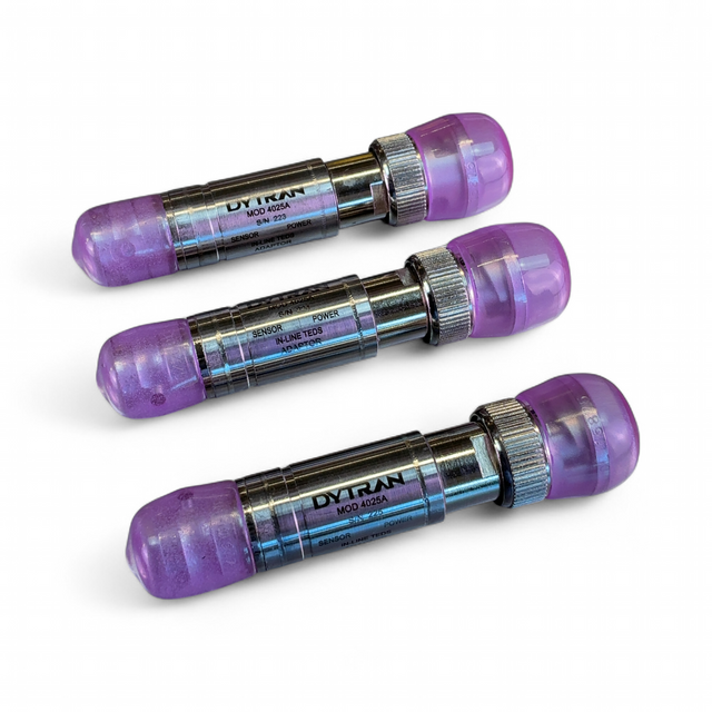 Dytran In-Line TEDS Piezoelectric Sensor Adapter Set of 3x 4025A (Best Offer!) | Safe & Secure Shipping - Image 1
