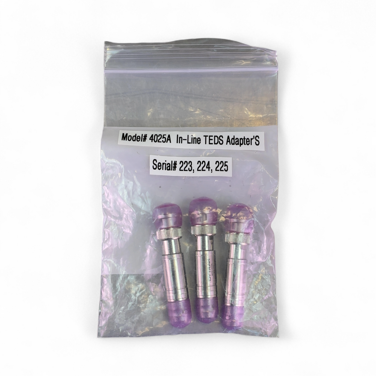 Dytran In-Line TEDS Piezoelectric Sensor Adapter Set of 3x 4025A (Best Offer!) | Safe & Secure Shipping - Image 11