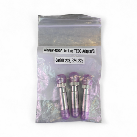 Dytran In-Line TEDS Piezoelectric Sensor Adapter Set of 3x 4025A (Best Offer!) | Safe & Secure Shipping - Image 11