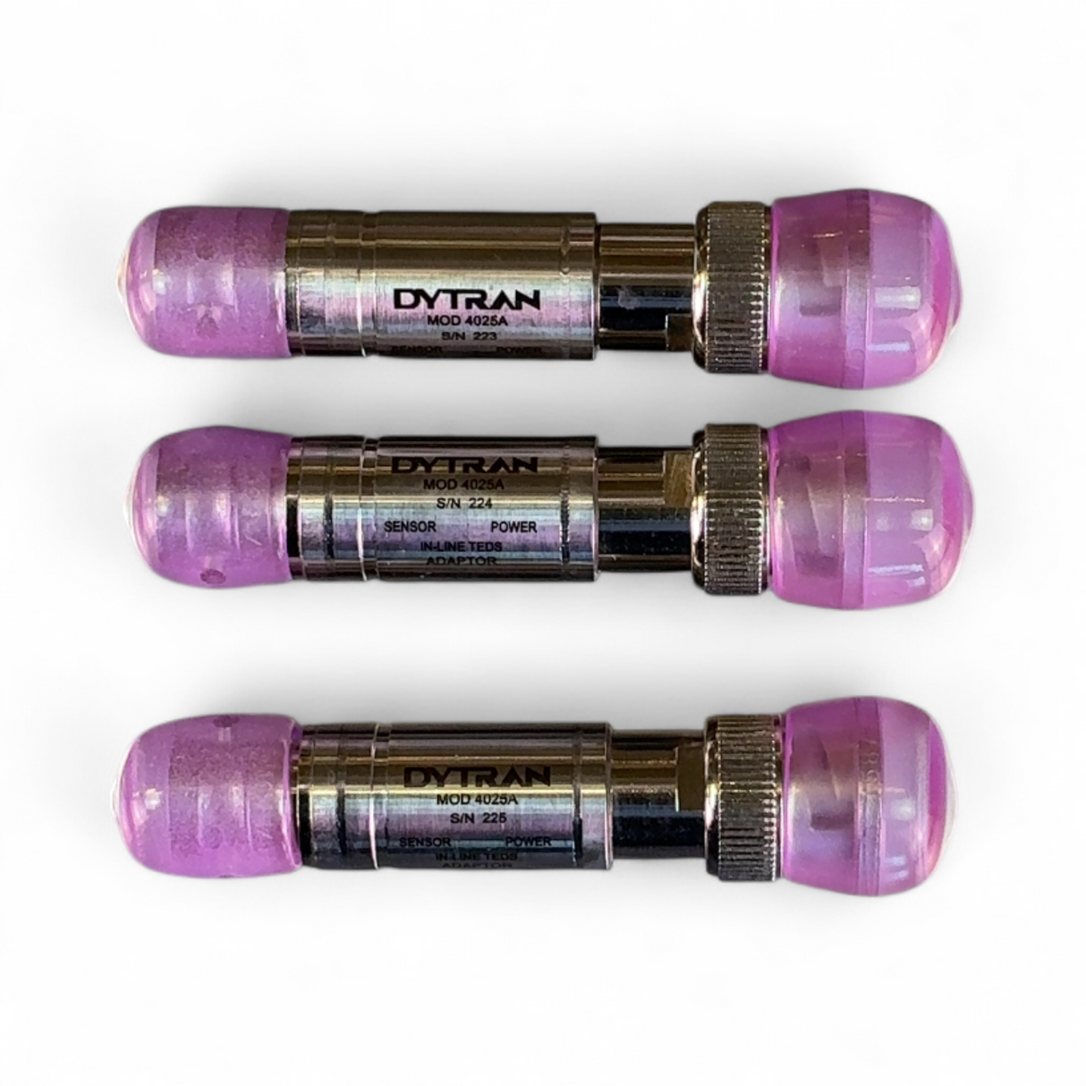 Dytran In-Line TEDS Piezoelectric Sensor Adapter Set of 3x 4025A (Best Offer!) | Safe & Secure Shipping - Image 6