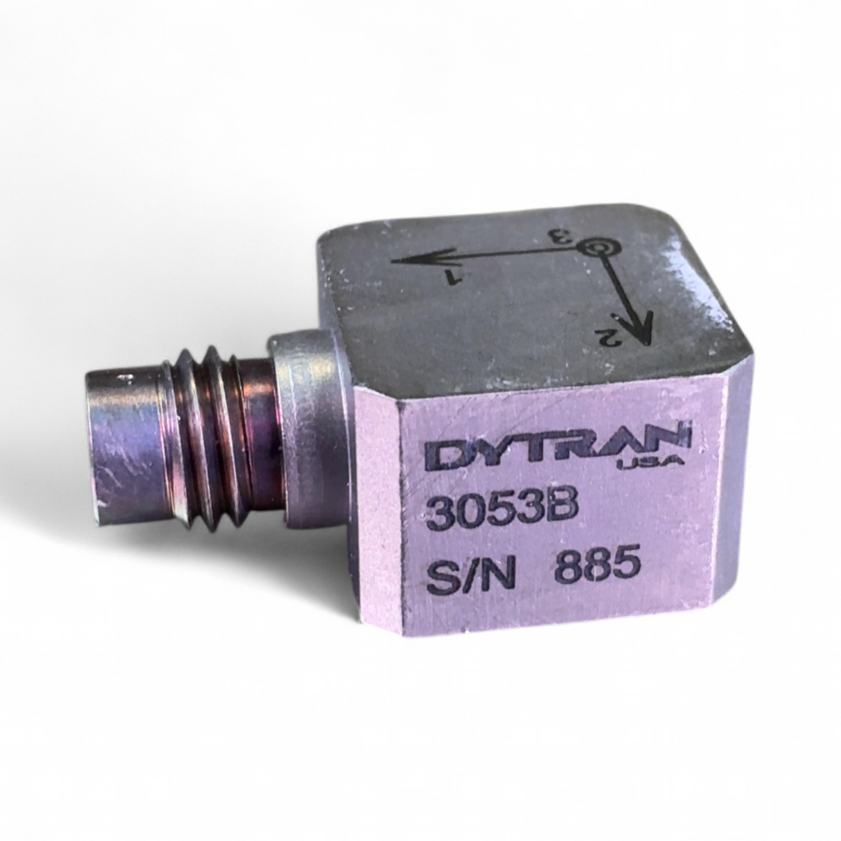 Dytran Triaxial IEPE Accelerometer w Cable 3053B (Best Offer!) | Mr. Scientific - Image 2