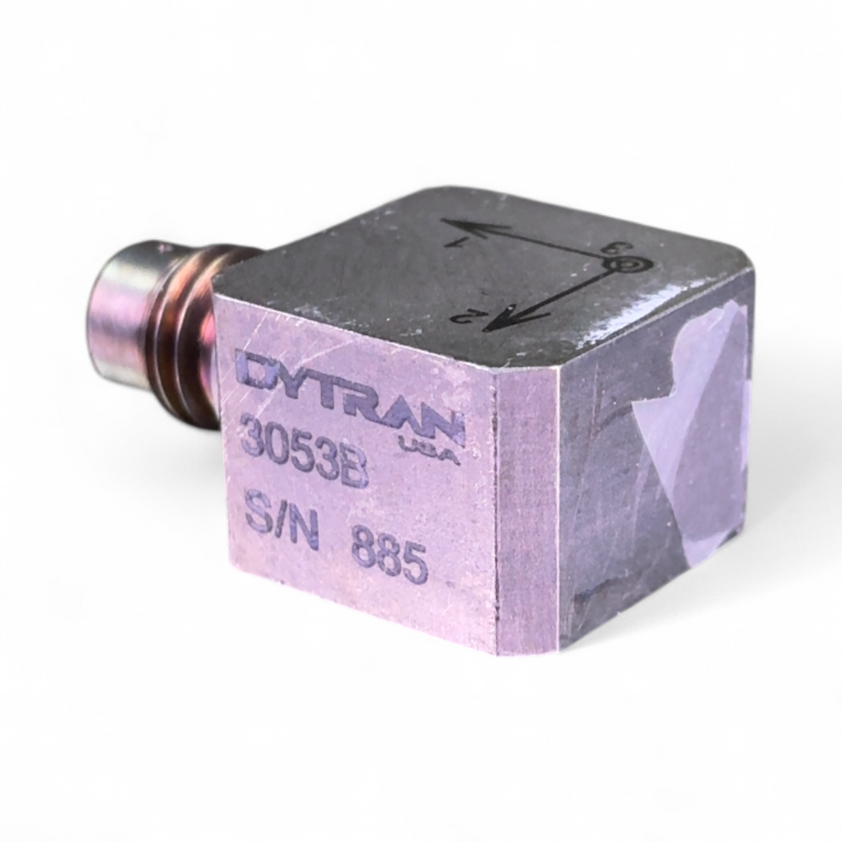 Dytran Triaxial IEPE Accelerometer w Cable 3053B (Best Offer!) | Mr. Scientific - Image 3