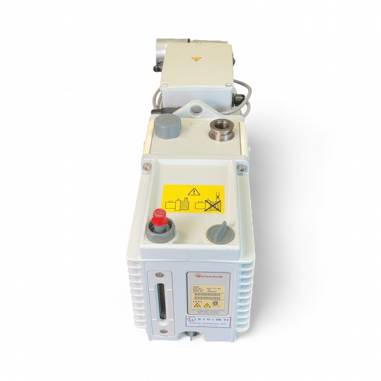 Edwards E2M30 Rotary Vane Vacuum Pump A374-15-981 w Accessories (Best Offer!) | Mr. Scientific - Image 13