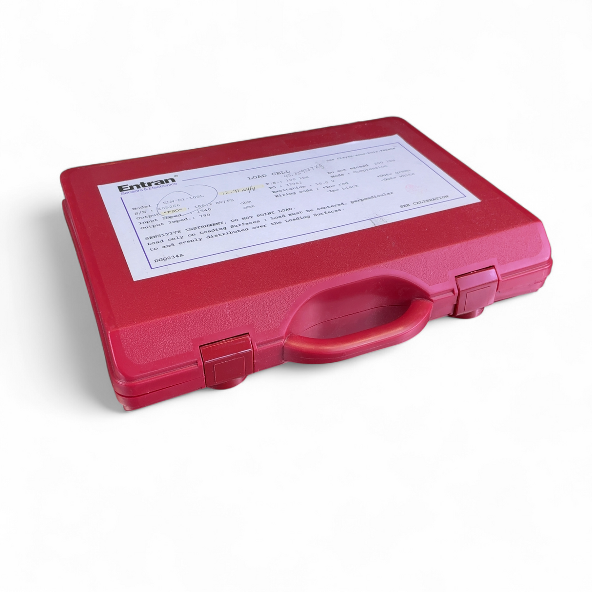Entran 100lbs Load Cell ELW-D1-100L Force Sensor w Case (Best Offer!) | Order Direct and Save - Image 7