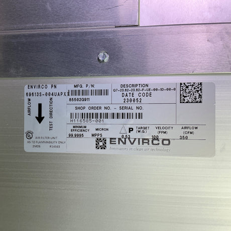 Envirco MAC10 23.5" x 23.5" x 14.5" Fan Filter Unit 11205-031 (Best Offer!) | Ships Fast from Mr. Scientific - Image 11