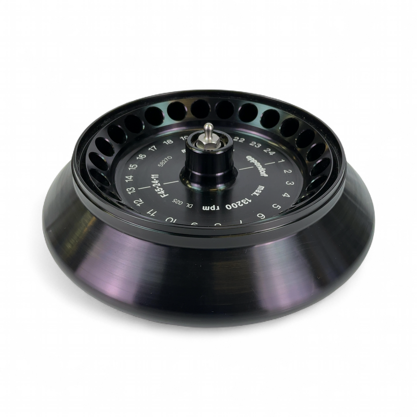 Eppendorf Fixed-Angle 24-Place Aluminum Microcentrifuge Rotor F45-24-11 (BO!) | Mr. Scientific - Image 4