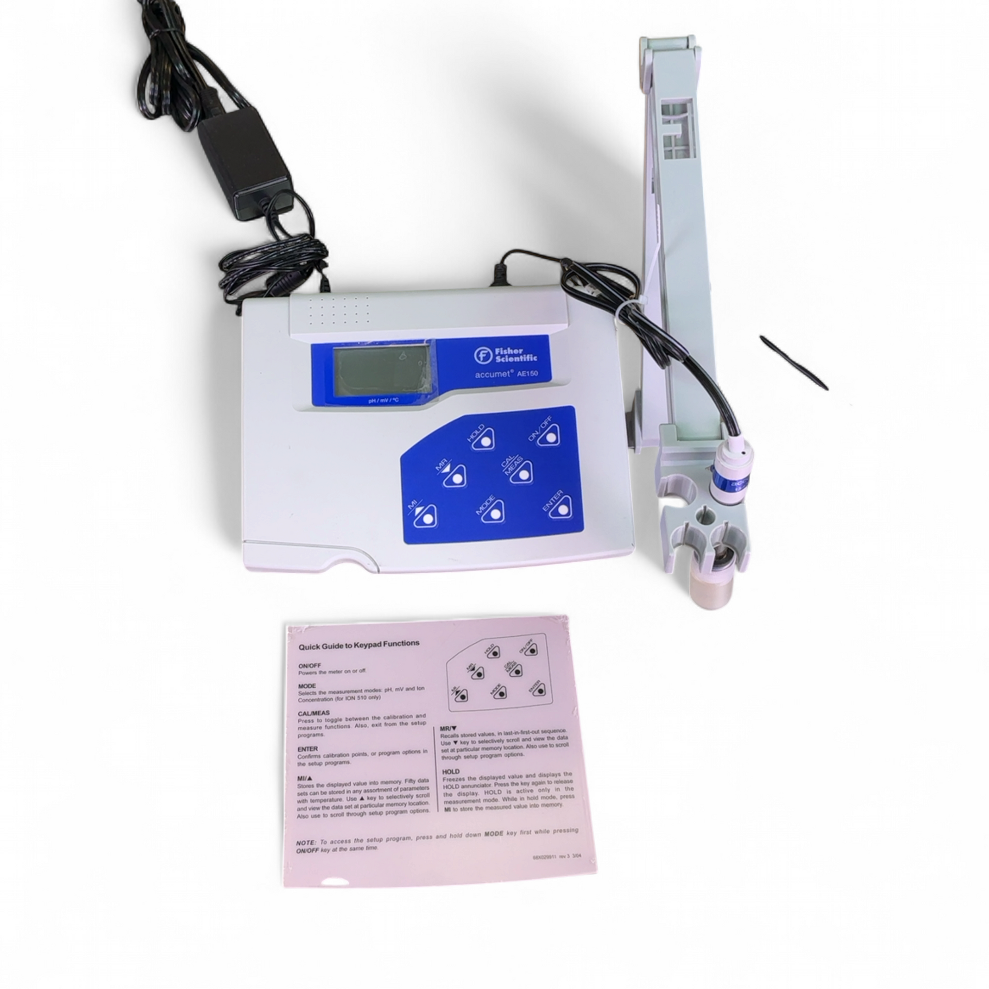 Fisher Scientific Accumet AE150 pH Meter w 13-620-AE6 Probe (Best Offer!) | Ships Fast from Mr. Scientific - Image 15