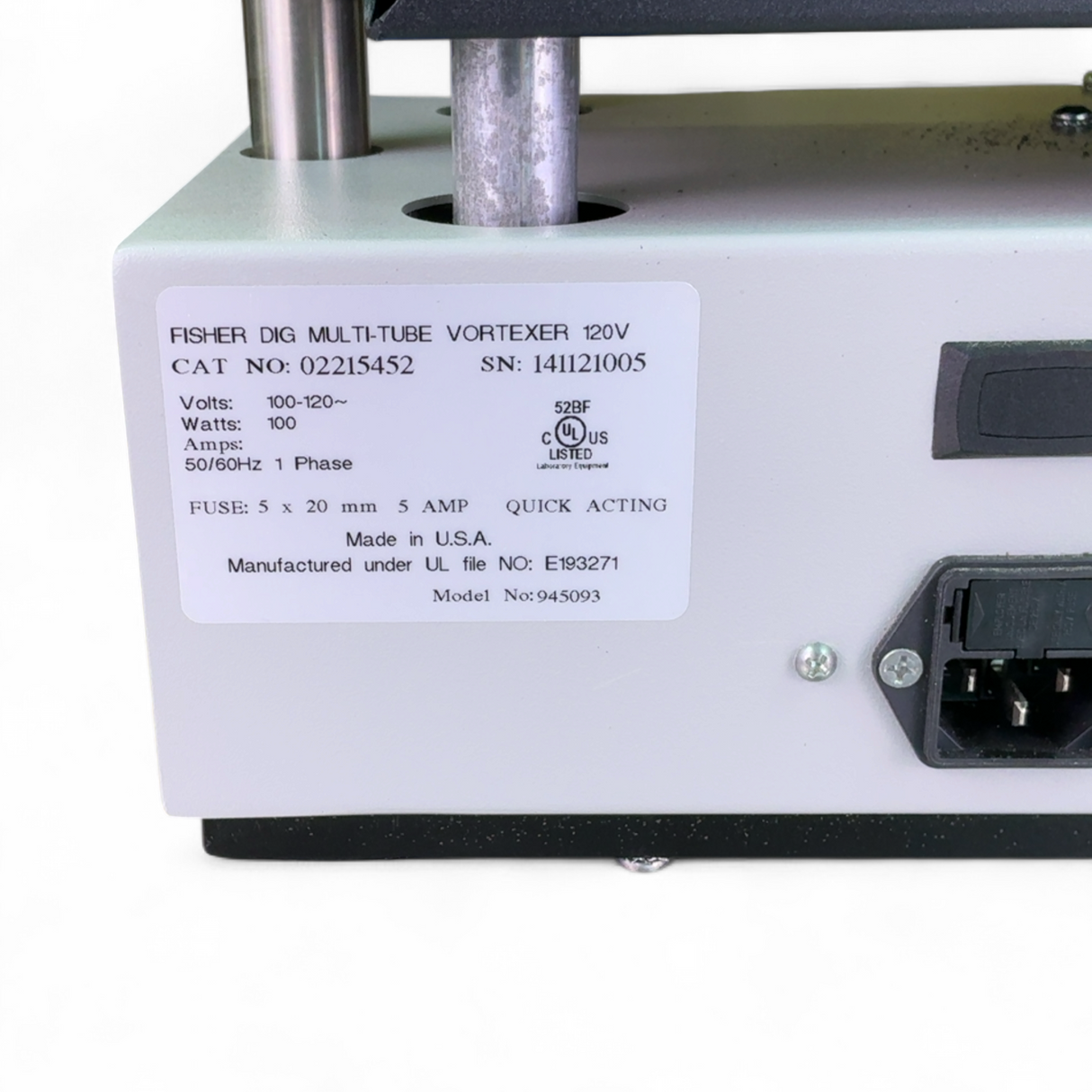 Fisher Scientific DIG Multi-Tube Vortexer 120V 02215452 (Best Offer!) | Mr. Scientific - Image 7