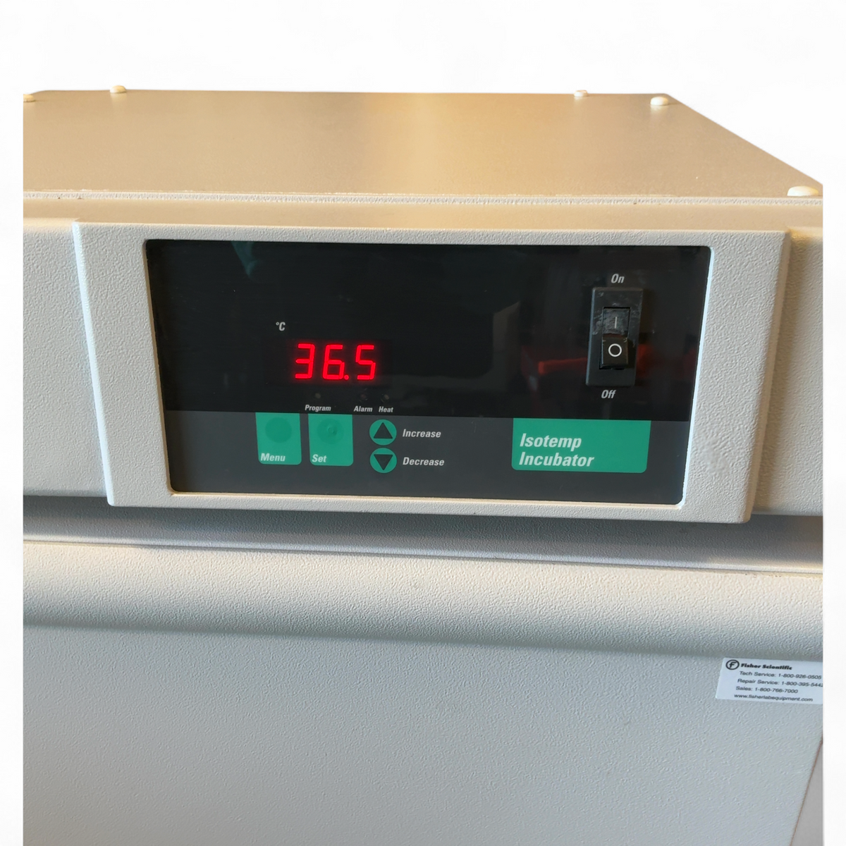 Fisher Scientific I600D Isotemp 30-75°C Incubator 11-690-625D - Tested (BO!) - Image 17