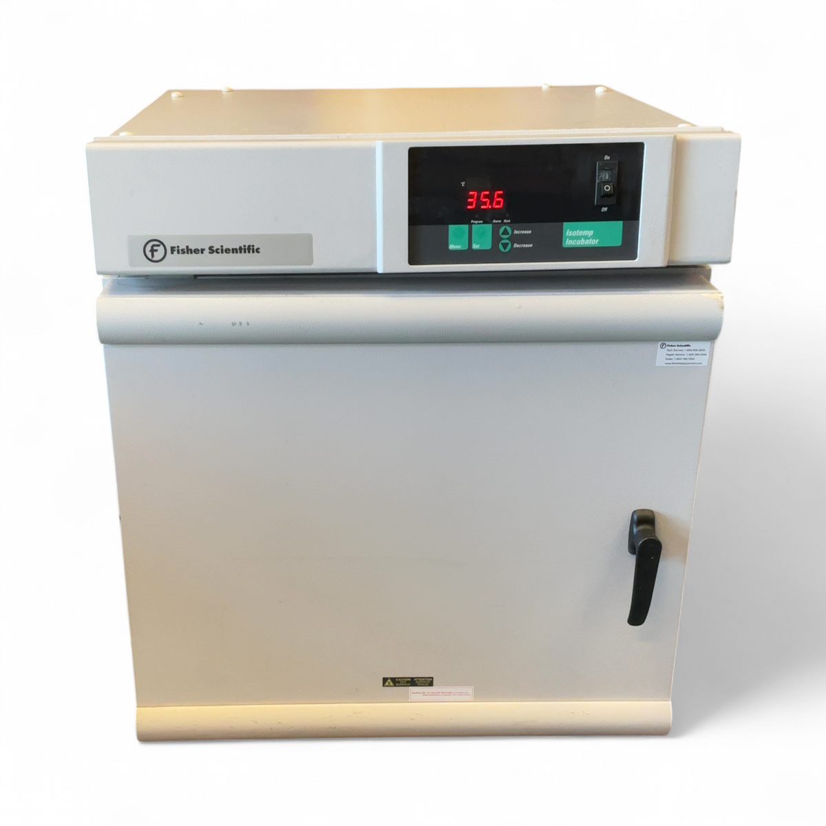 Fisher Scientific I600D Isotemp 30-75°C Incubator 11-690-625D - Tested (BO!) - Image 2