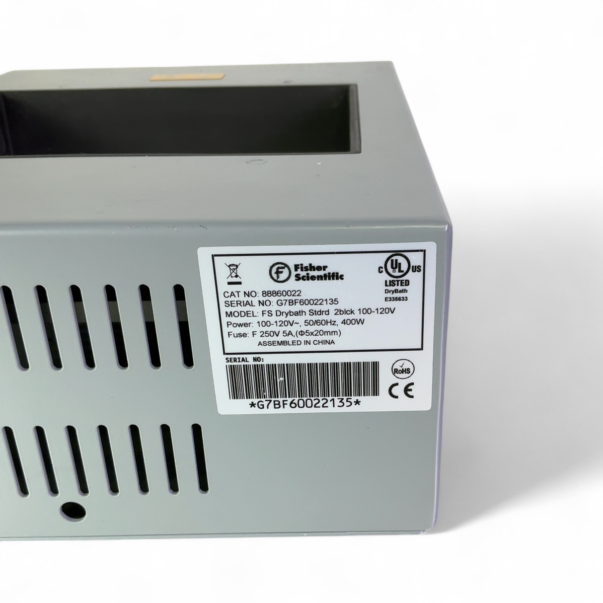 Fisher Scientific Isotemp FS Standard 2Block Drybath 88860022 (BO!) | Safe & Secure Shipping - Image 10