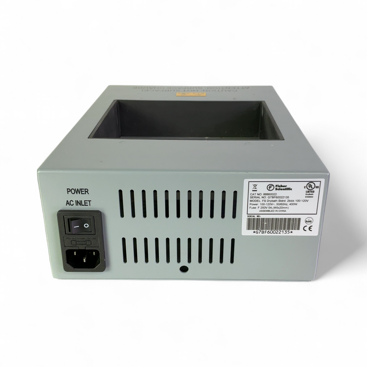 Fisher Scientific Isotemp FS Standard 2Block Drybath 88860022 (BO!) | Safe & Secure Shipping - Image 9