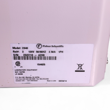 Fisher Scientific Isotemp Water Bath w LabArmor Bath Beads 2340 (Best Offer!) | Order Direct and Save - Image 5