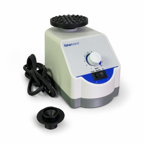 Fisherbrand 02215414 Analog Vortex Mixer with Platform and Cup Heads WORKS | Mr. Scientific - Image 1