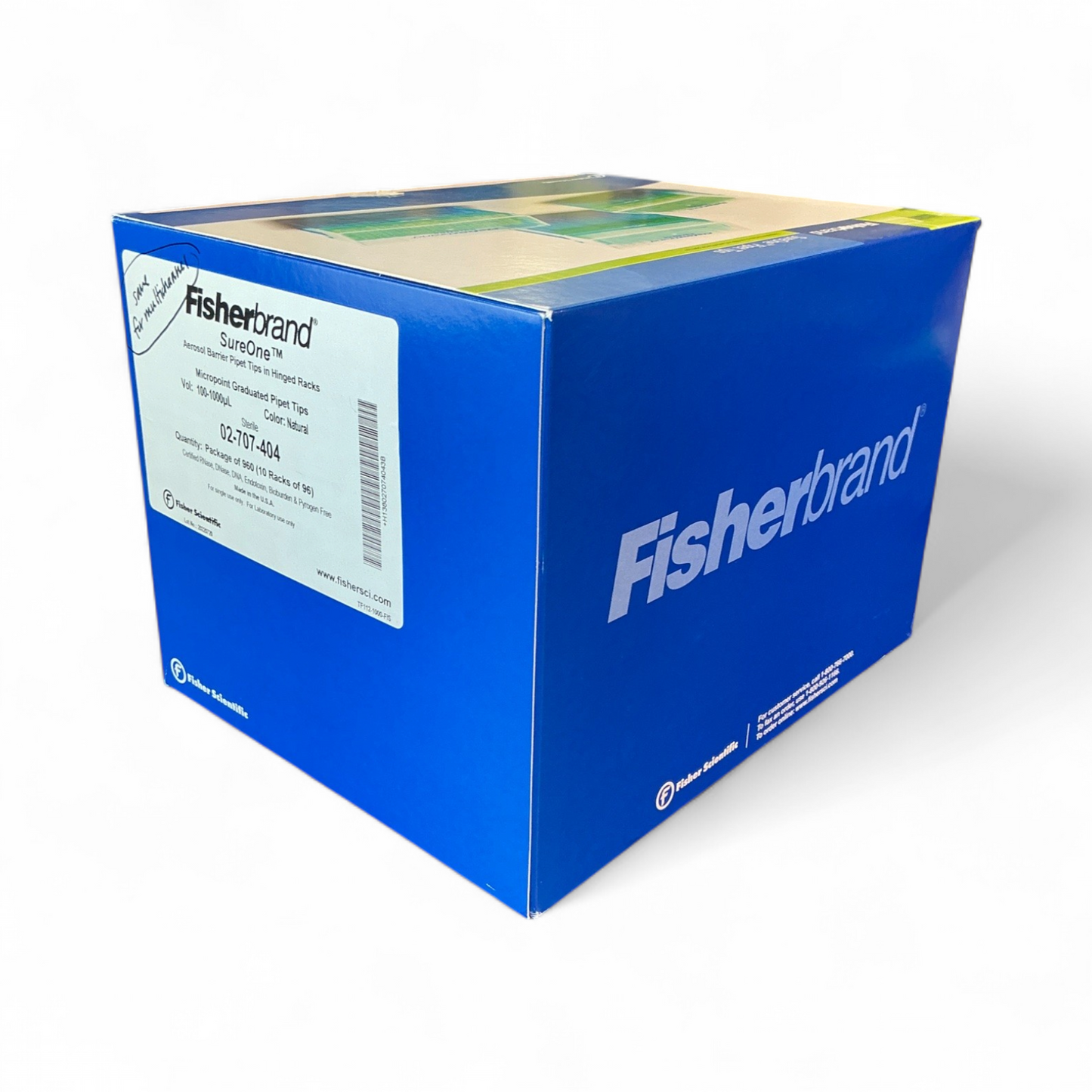 FisherBrand SureOne Micropoint Graduated Pipet Tips 02-707-404 100-1000µL - Image 11