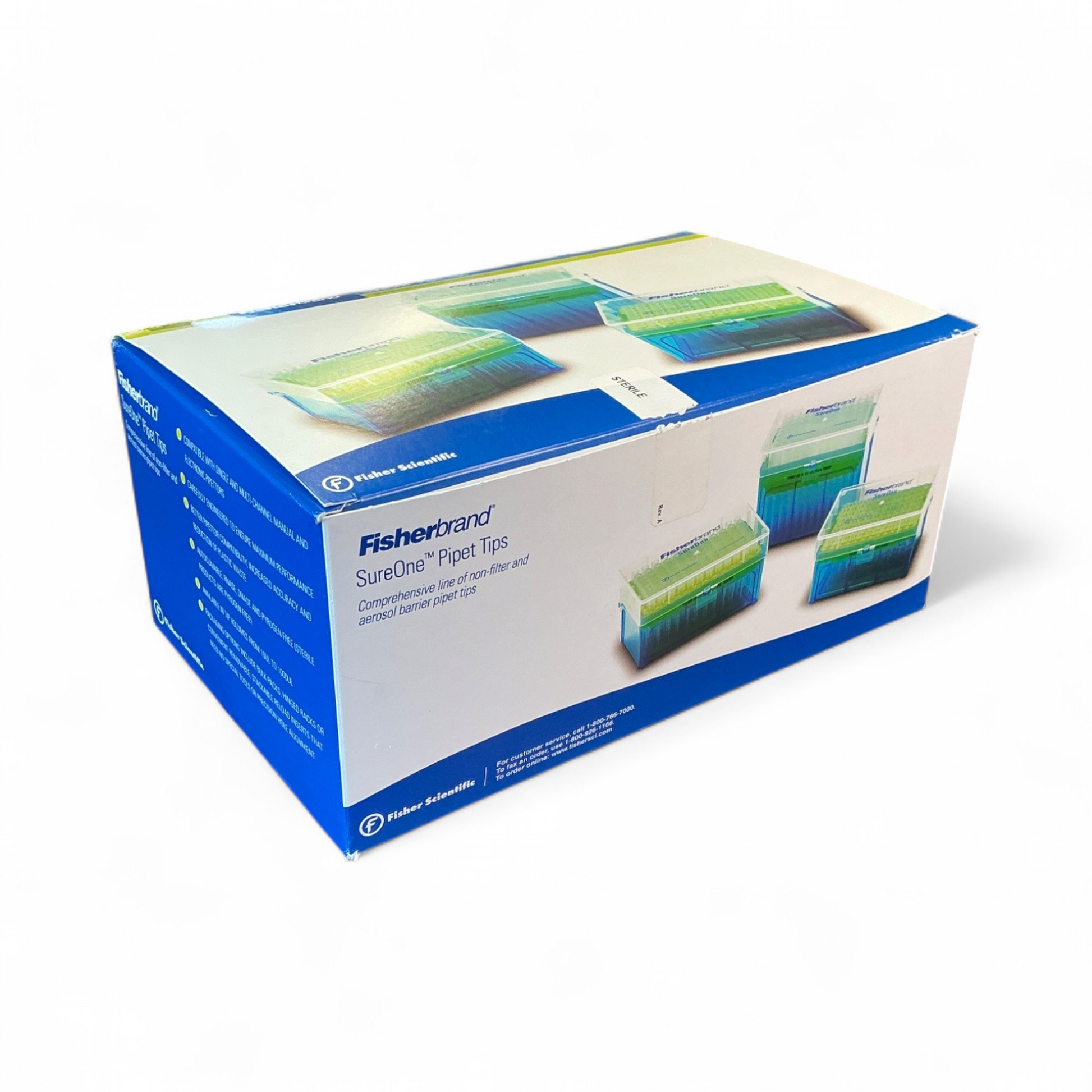 FisherBrand SureOne Pipet Tips 02-707-439 10µL - Image 1