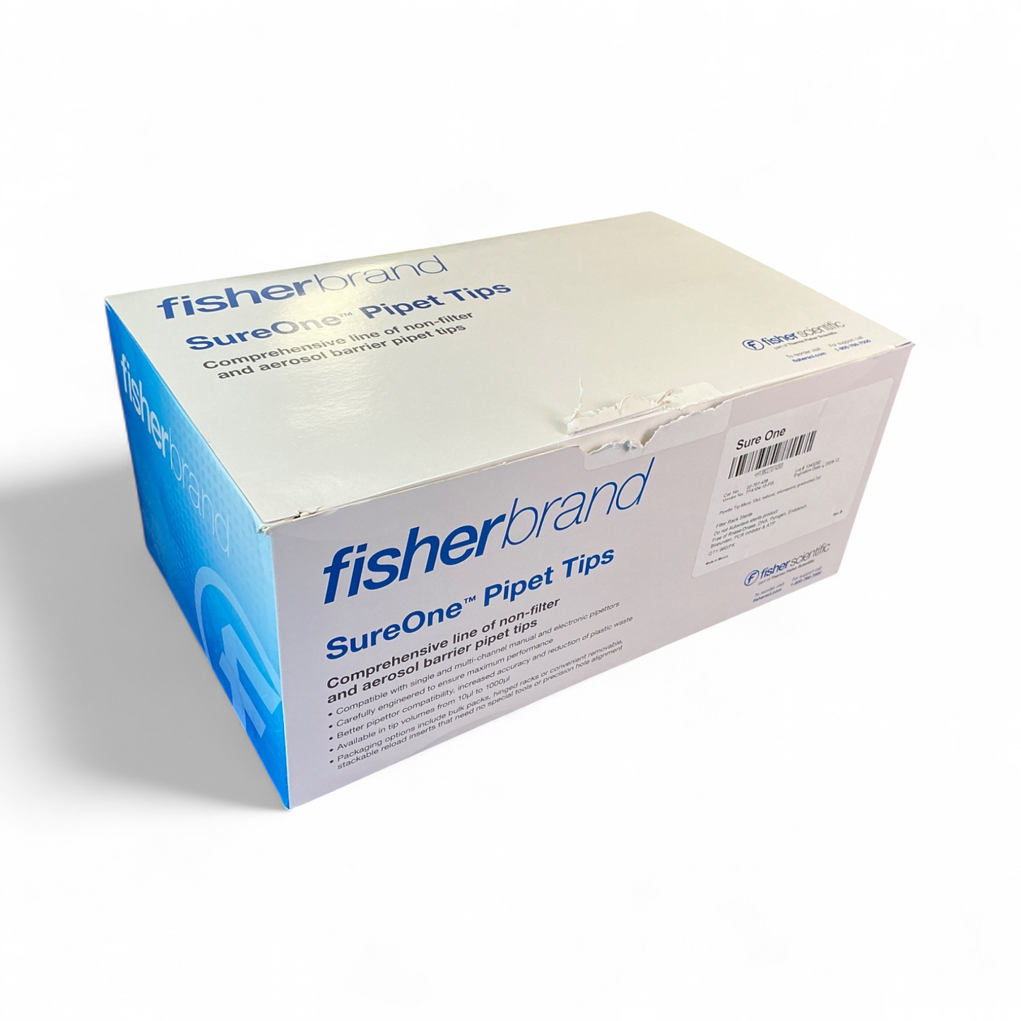 FisherBrand SureOne Pipet Tips 02-707-439 10µL - Image 1