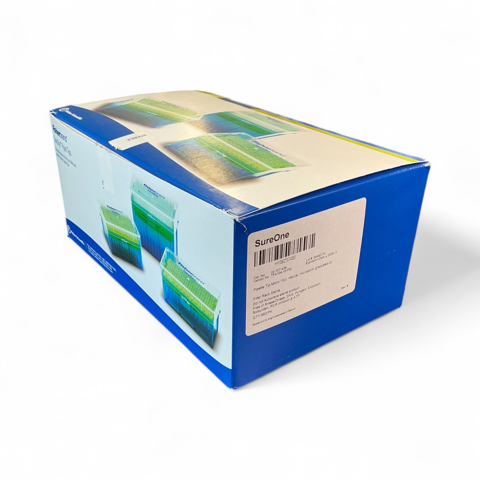 FisherBrand SureOne Pipet Tips 02-707-439 10µL - Image 9