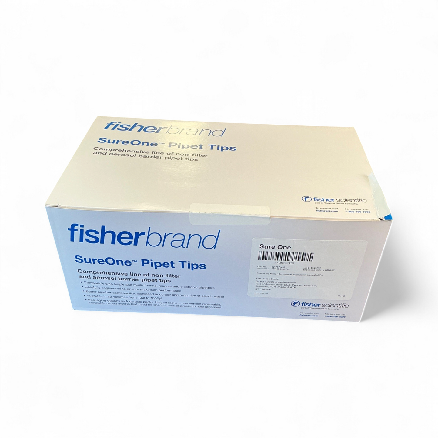FisherBrand SureOne Pipet Tips 02-707-439 Pipette Tips (Best Offer!) | Ships Fast from Mr. Scientific - Image 7